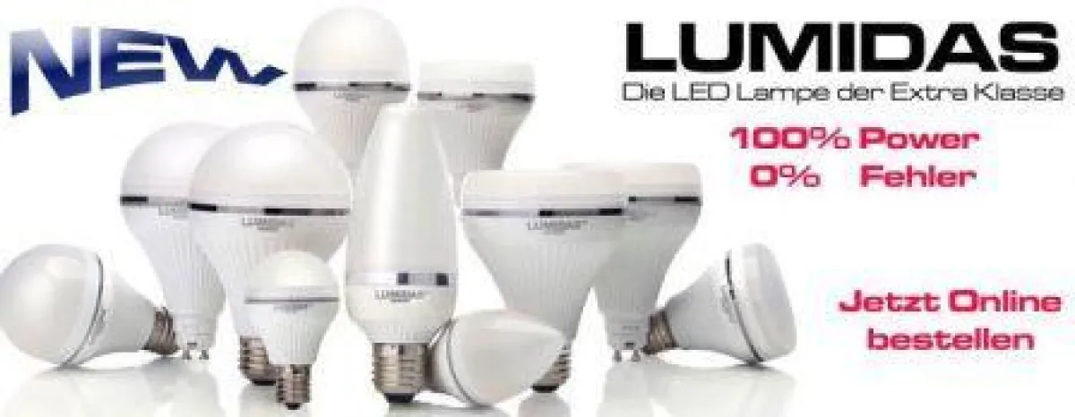 LED-Lampen / Technik bei der Ledmeile