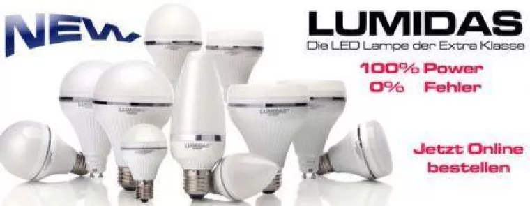 Bild: LED Lampen zu Top-Preisen bequem und schnell online bestellen