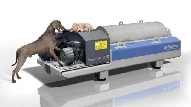 Bild: Flottweg lässt den Tricanter® Z3E „von der Leine“