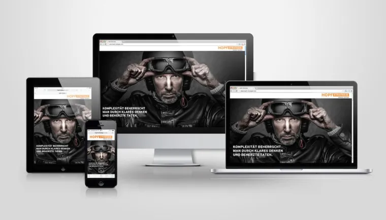 Bild: Schneller zur Information – der neue Webauftritt von HOPF STRATEGIE