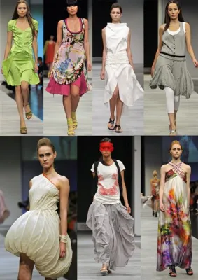 Bild: TOTAL ENTSPANNT – Damenmode Sommer 2010
