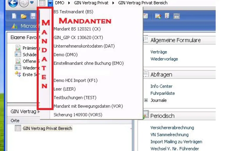 Mehrmandantenfähigkeit oder das Verwalten mehrerer Maklerbüros in einem Maklerverwaltungsprogramm Bild: Mehrmandantenfähigkeit oder das Verwalten mehrerer Maklerbüros in einem Maklerverwaltungsprogramm