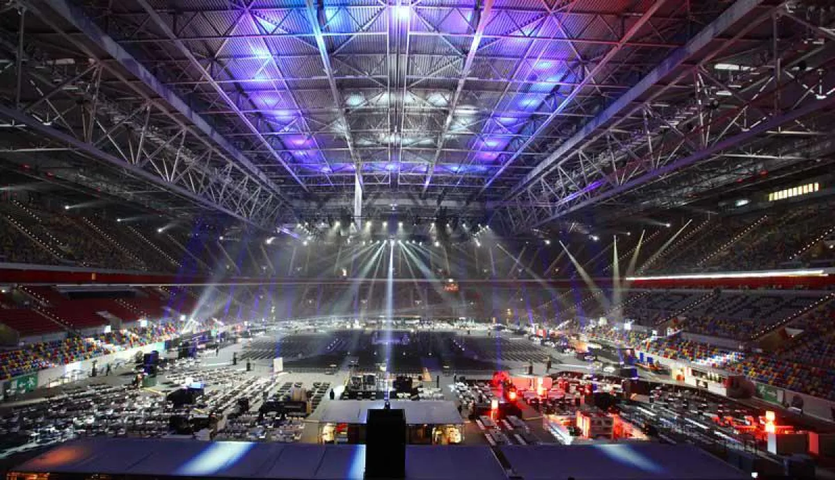 Jubiläumskampf von Boxweltmeister Wladimir Klitschko in Düsseldorf (Foto: Party Rent, frei zur Veröf