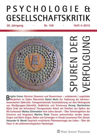 Bild: Slowenen in Kärnten: Verletzungen wirken nach