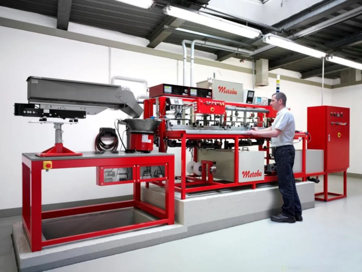 MST-Anlage zur selektiven Veredelung von Schüttgut-Kontakten