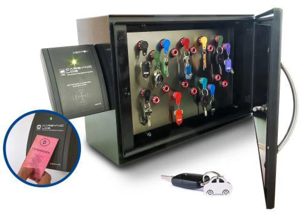 Der elektronische Schlüsselschrank von VISPIRON. Bild: VISPIRON CARSYNC GmbH