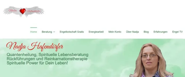 Bild: Top-Support in spirituellen Themen - die neue Webseite von Nadja Hafendörfer