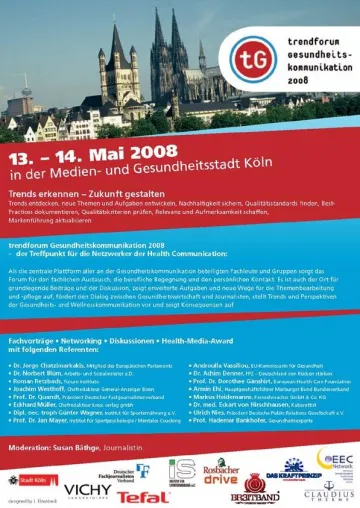Bild: Über 15 prominente Juroren beim "Health-Media-Award" aktiv...