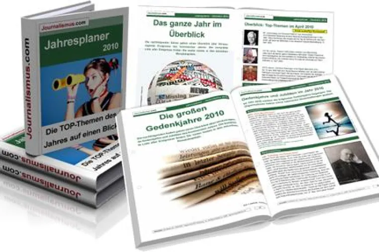 Bild: Terminvorschau 2010 für Journalisten und Pressesprecher