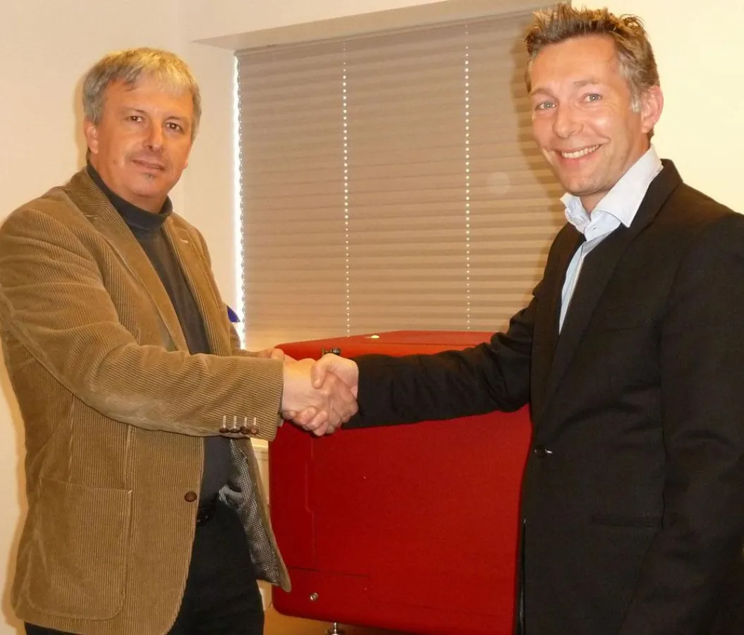 Ramcon GF Jesper Hardt (re.) und Markus Jaquemar (li.)