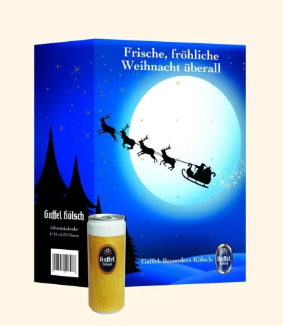 Bild: Gaffel Kölsch bringt innovative Adventskalender in Handel und Tankstellen – Sonderdose nun dauerhaft zu haben