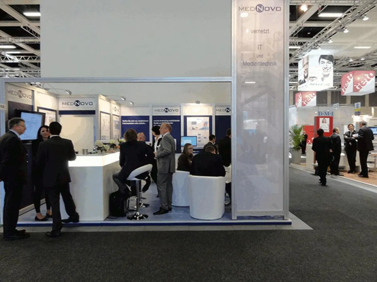 MEDNOVO-Stand auf der conhIT