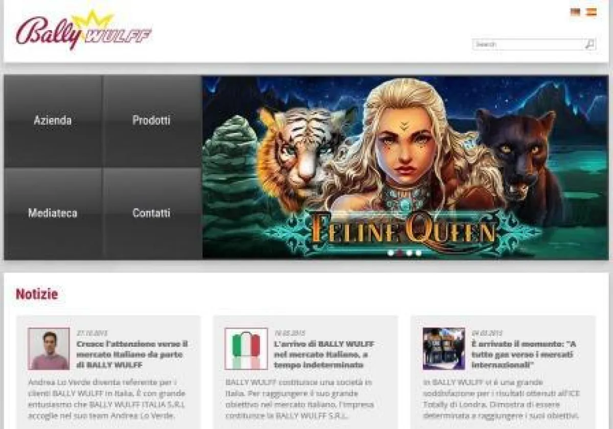 BALLY WULFF launcht italienische Webseite