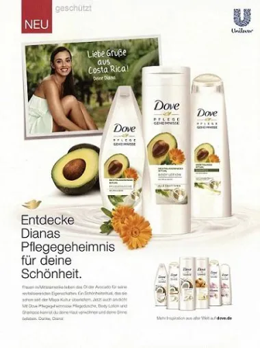 Bild: Werbung für Beauty- und Body Care-Produkte: Anzeigenmotive mit Menschen entfalten höhere Werbewirkung