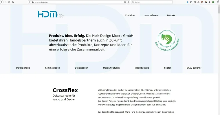 Bild: hdm.gmbh – Holz Design Moers launcht neue Website