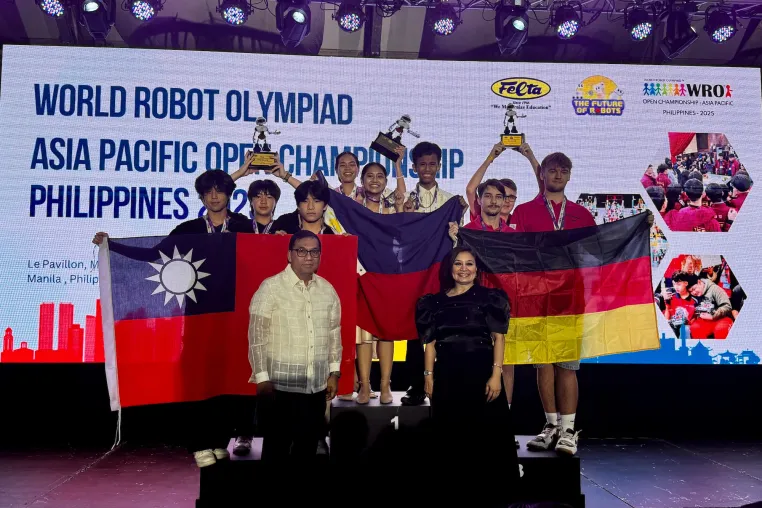 Bild: Thüringer Schüler holen Bronzemedaille beim WRO Open Asia & Pacific Open Championship in Manila