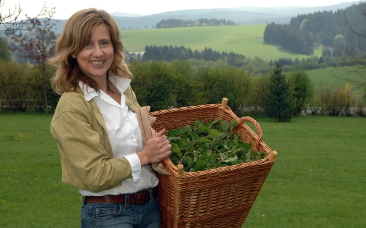 Efi Braun - Die Nessel-Fee vom Vogtland. Foto: KLICK-Germany