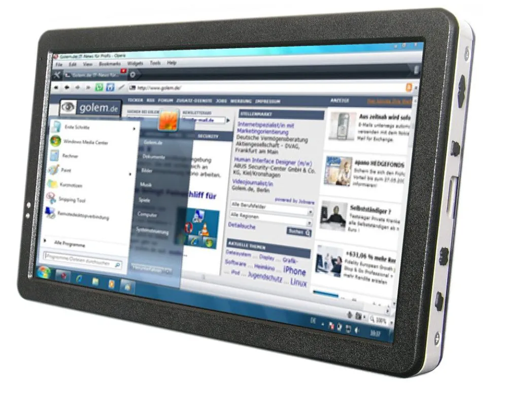 EMBU TAB, der Tablet-PC für die Messtechnik