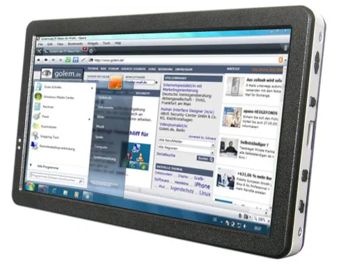 Bild: Das iPad der Messtechnik - MESTEC präsentiert EMBU TAB