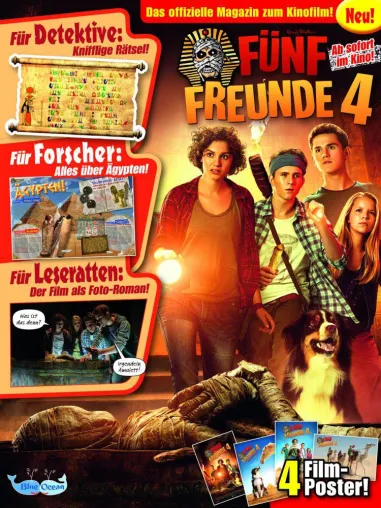 Bild: „Fünf Freunde“ erleben mit Blue Ocean Abenteuer in der ägyptischen Wüste