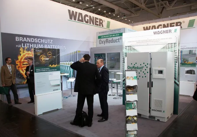 Bild: WAGNER zeigt sich zufrieden mit Messedebüt auf der Hannover Messe / MobiliTec