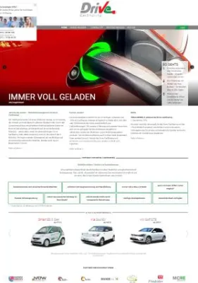 Bild: Aufgeräumt, schnell, responsive: Drive relauncht Website