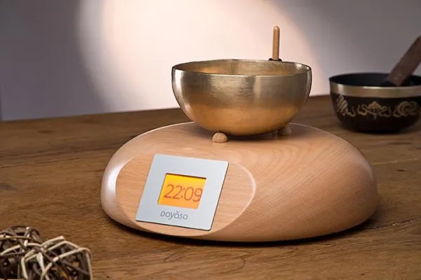 Bild: Die Klangschalen-Uhr von Dayasa - das neue Aufwachvergnügen