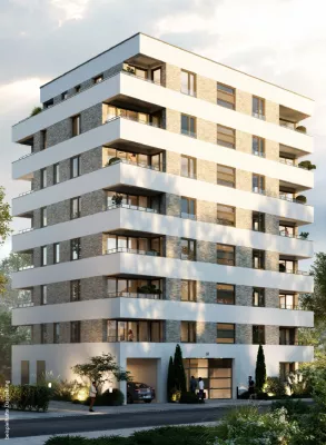 Bild: Wohnträume verwirklichen: moderner Neubau mit Skyline-Blick in Frankfurt-Sachsenhausen