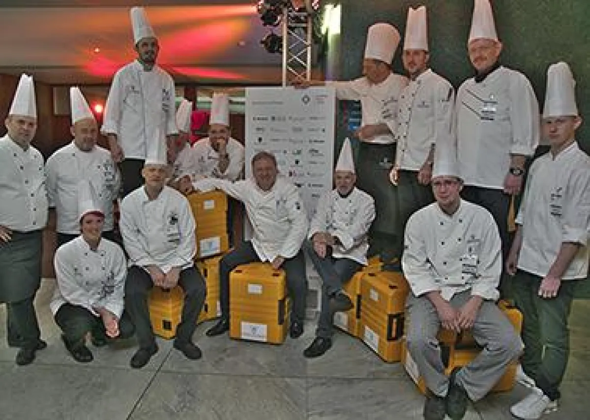 Das FSGG-Küchenteam  setzte bei der Grimme-Preisverleihung auf innovative Rieber-Produkte.