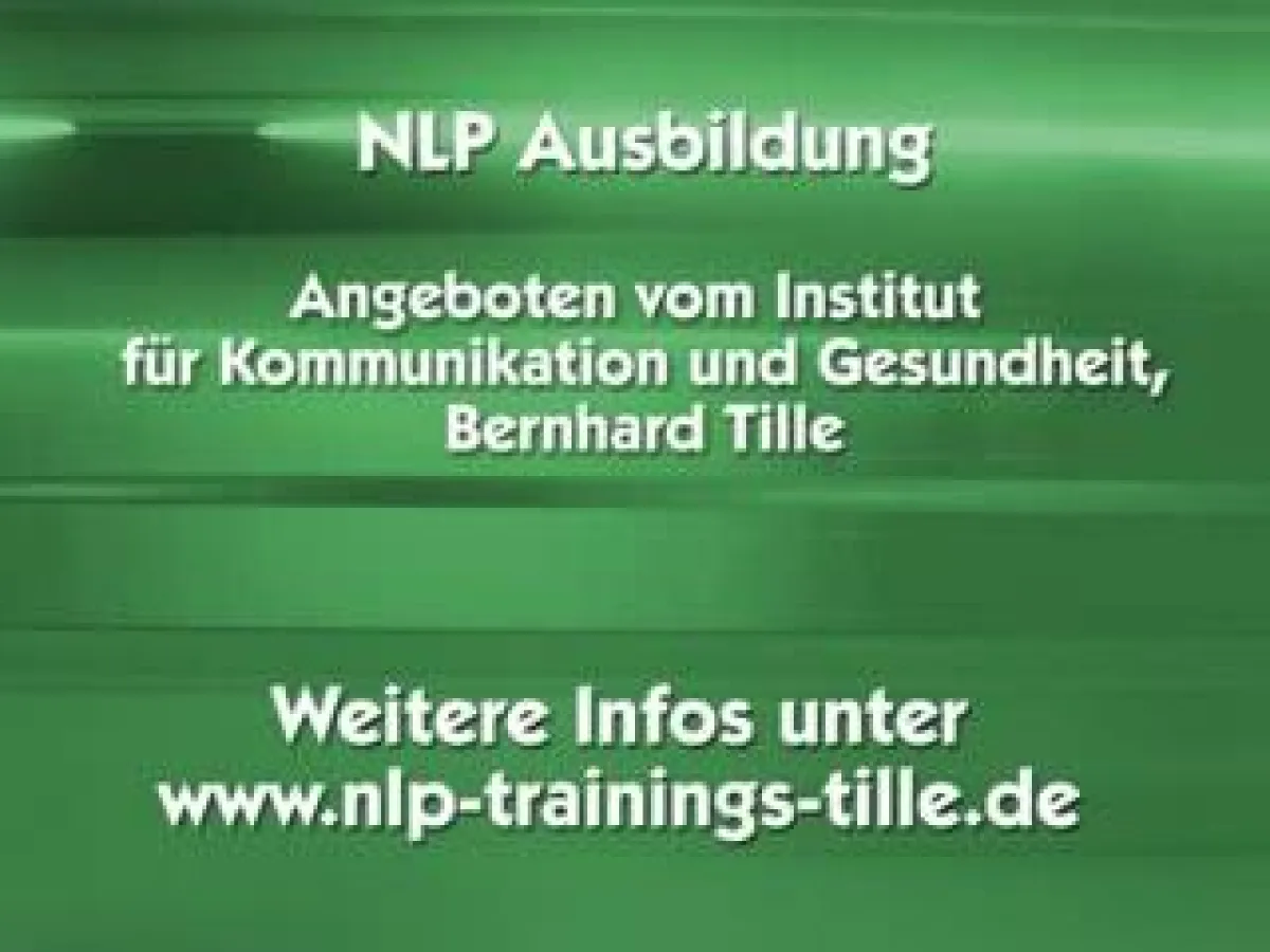 Startbild des NLP-Videos