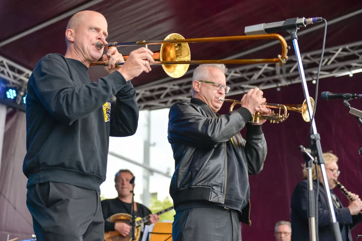 20250715 Jazz & more 2015 mit der Traditional Old Merry Tale Jazzband  (© WMG Wolfsburg, Foto: Tim Schulze)