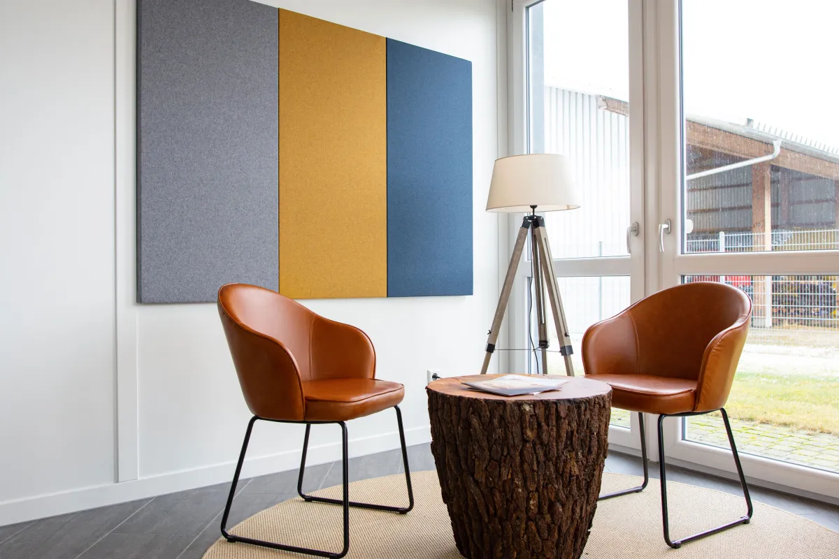 Die Produktreihe SONATECH® NATUR verbindet nachwachsende Rohstoffe mit hoher akustischer Wirksamkeit (© ©SONATECH)