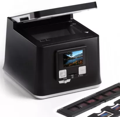 Computerunabhängiger „Allround-Scanner“ mit 9 Megapixel (2400 dpi) Auflösung und 2,7“ LCD-Display Bild: Computerunabhängiger „Allround-Scanner“ mit 9 Megapixel (2400 dpi) Auflösung und 2,7“ LCD-Display