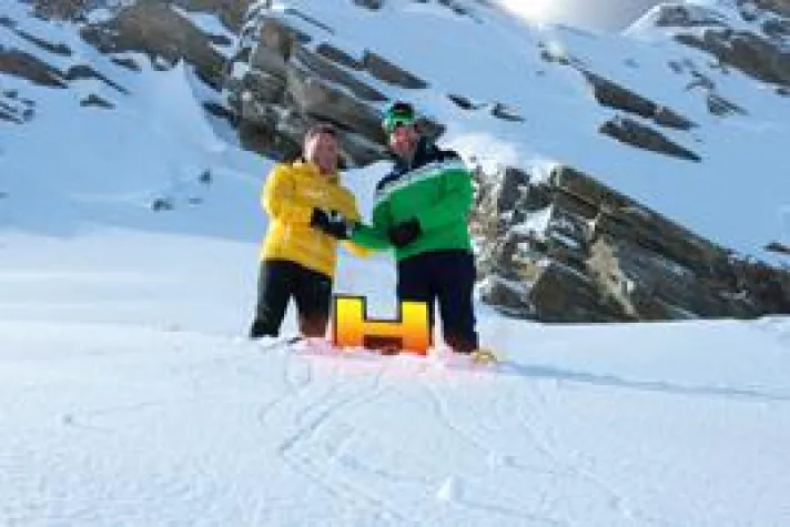 Bild: Thomas Sykora am Start für Huber Reklametechnik