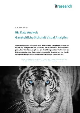 Bild: Big Data Analysis: Ganzheitliche Sicht dank Visual Analytics