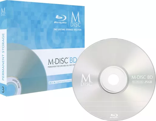 Bild: M-DISC jetzt auch als Blu-ray erhältlich