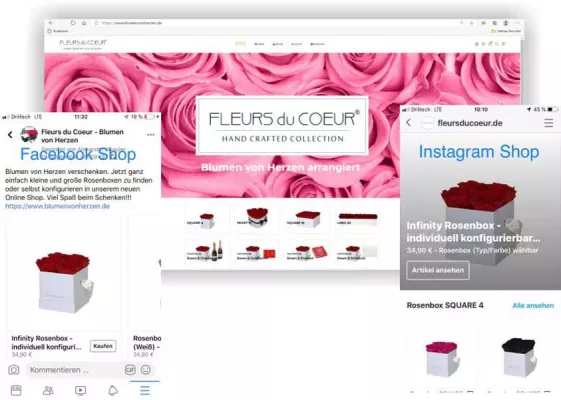 BlumenvonHerzen jetzt auch in den Sozialen Medien Bild: BlumenvonHerzen jetzt auch in den Sozialen Medien