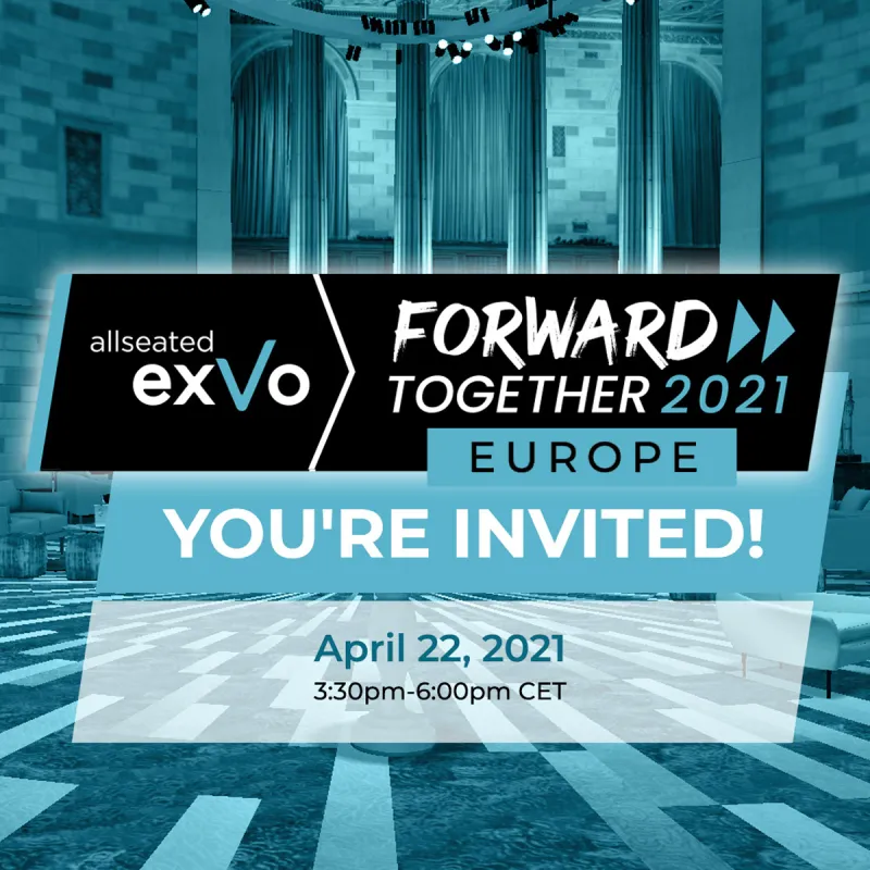 Allseated FORWARD TOGETHER 2021 EUROPE am 22. April 2021 (© Allseated GmbH)