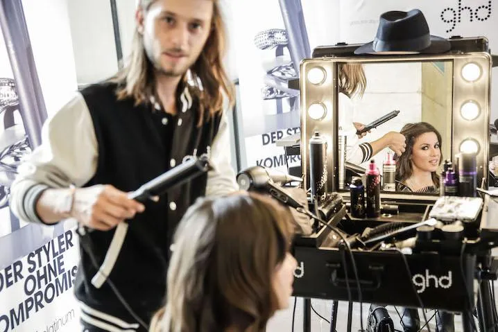 Bild: Kein Festival ohne das perfekte Styling: ghd macht’s möglich