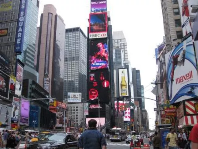 Bild: Austauschschüler entdecken New York City