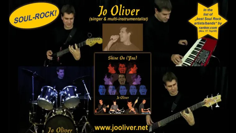 Jo Oliver “Shine On (You)” – THE ULTIMATE ONE-MAN-BAND! Bild: Jo Oliver “Shine On (You)” – THE ULTIMATE ONE-MAN-BAND!