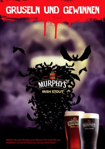 StreitFrosch feiert Halloween mit Murphy’s Irish Stout Bild: StreitFrosch feiert Halloween mit Murphy’s Irish Stout