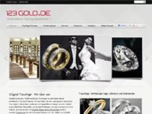 Trauring-Spezialist 123gold stellt neue Website vor Bild: Trauring-Spezialist 123gold stellt neue Website vor