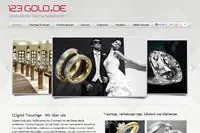 Trauring-Spezialist 123gold stellt neue Website vor Bild: Trauring-Spezialist 123gold stellt neue Website vor