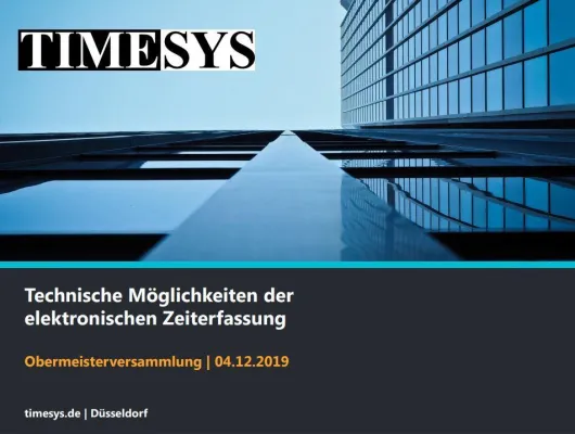 Bild: TIMESYS zu Gast bei der Kreishandwerkerschaft in Düsseldorf
