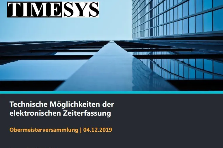 Bild: TIMESYS zu Gast bei der Kreishandwerkerschaft in Düsseldorf