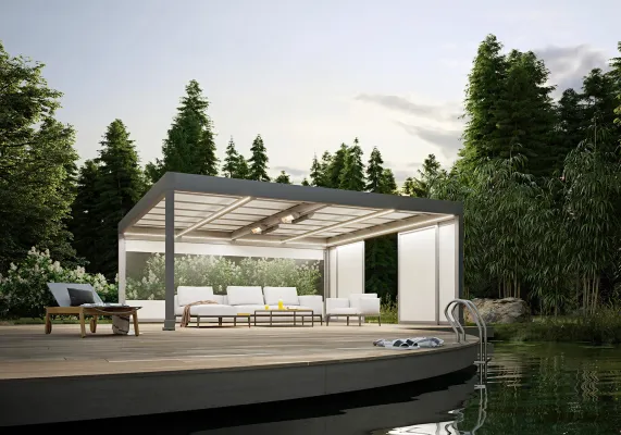 Privatsphäre unterm Markisenhimmel Bild: Privatsphäre unterm Markisenhimmel