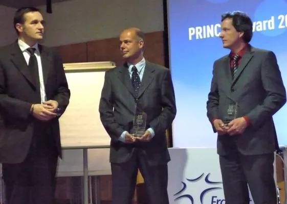 Bild: PRINCE2 Award 2009 für Interactive Data und Nuon Deutschland	  