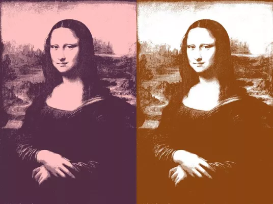 Bild: "Pop Art Mona Lisa" - Das Weihnachtsgeschenk für Kunstliebhaber