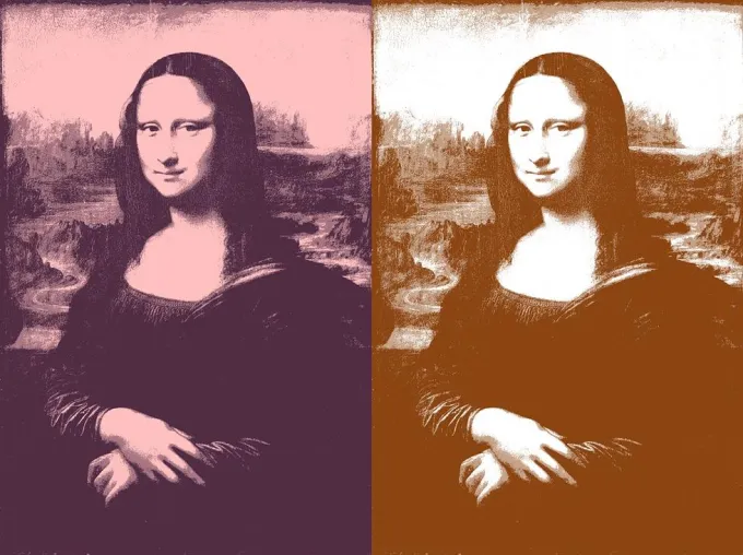 Bild: "Pop Art Mona Lisa" - Das Weihnachtsgeschenk für Kunstliebhaber